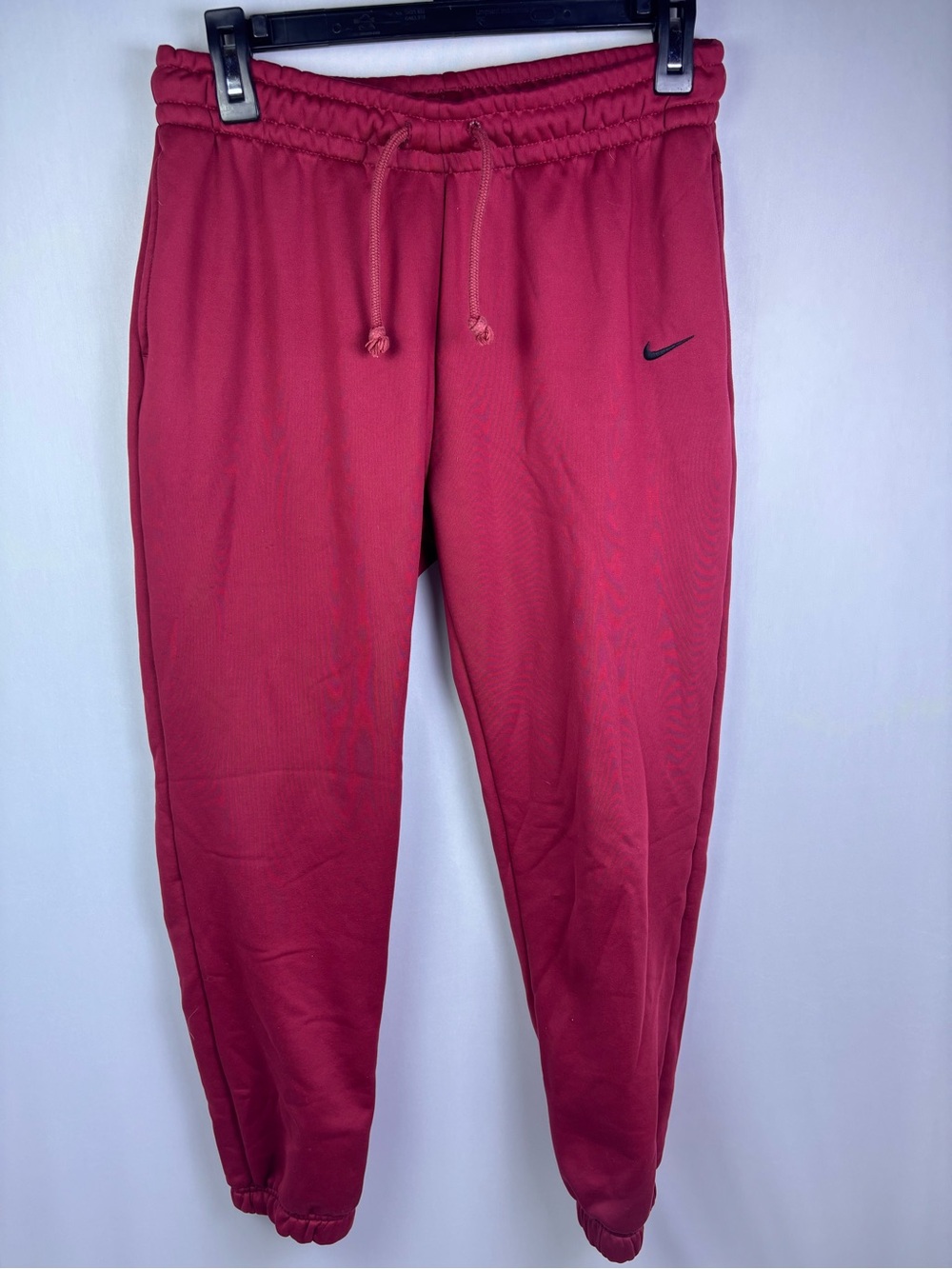 Nike Men's Burgundy Drawstring Joggers